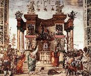 LIPPI, Filippino St Philip Driving the Dragon from the Temple of Hieropolis USA oil painting artist